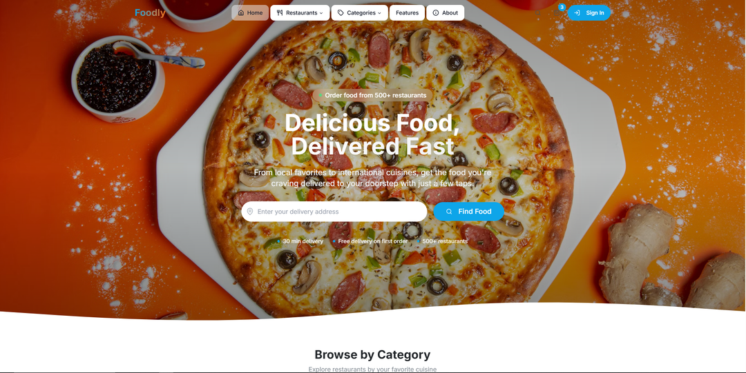 Foodly Marketplace